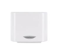 Sèche-mains électrique avec capteur infrarou, sèche-mains automatique for salle de bains, interrupteur à Air chaud, Installation sans poinçon, Fournitures de salle de bain(blanc)
