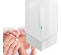 Sèche-Mains Pour Toilettes, Sèche-Mains Automatique À Grande Vitesse Sèches Main Électriques Muraux Commerciaux Pour La Maison, La Salle De Bain, Le Bureau, Le Restaurant(White)