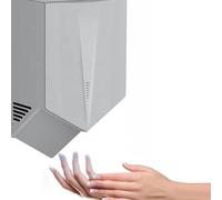 Sèche-Mains Pour Toilettes, Sèche-Mains Automatique À Grande Vitesse Sèches Main Électriques Muraux Commerciaux Pour La Maison, La Salle De Bain, Le Bureau, Le Restaurant(Gray)