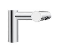 Sèche-mains, Sèche-mains à air automatique Lavage et séchage des mains créatifs 2 en 1 Design Robinet de salle bain avec sèche-mains Pour la maison, la cuisine et l'hôtel(AK7120-Polished)