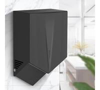 Sèche-Mains,sèche-mains Électriques Muraux Sèches Main À Induction Automatique Séchage En 6-10s Pour Les Bureaux, Restaurants, Centres Commerciaux, Sanitaires Et Salles De Bain(Black)