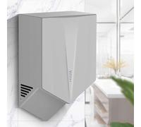 Sèche-Mains,sèche-mains Électriques Muraux Sèches Main À Induction Automatique Séchage En 6-10s Pour Les Bureaux, Restaurants, Centres Commerciaux, Sanitaires Et Salles De Bain(Gray)