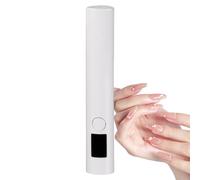 Sèche-Ongles LED pour Gel Batterie Rechargeable 250 mAh Multifonction Avec | Portable Séchoir De Manucure Pour La Maison, Les Voyages, Les Déplacements Professionnels, Appart