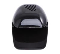 Sèche-ongles Mini Tactile Puissant pour Mains, Usage Personnel | PVC Noir, Ventilateur de Séchage Rapide, Format Compact pour Collège, Outil de Manucure Pratique