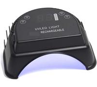 sèche-ongles pour vernis à ongles et gel， Lampe à ongles en gel sans fil rechargeable 64 W Pro LED sèche-linge léger for vernis à ongles, lampe à ongles sans fil avec poignée de levage et capteur tact