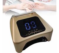Sèche-ongles Professionnel, Lampe Led 36 Led Avec 4 Modes De Séchage Et Éclairage Uniforme À 180°, Technologie De Séchage Rapide Et Détection Intelligente, Mains Libres, Pour La Maison Gold