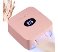 Sèche-Ongles Uv Led,Lampe Pour Ongles Avec Minuterie 30/60/99S,Capteur Infrarouge,Écran Lcd,Capteur Automatique,Parfait Pour Le Nail Art À La Maison,Manucure Et Salon De Manucure,Cadeau De