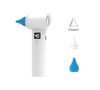 Sèche-oreilles pour piscine, nettoyeur auriculaire électrique, rechargeable, avec soin de la lumière rouge et contrôle intelligent de la température sans capteur, dissolvant de cérumen pour