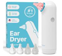 Sèche-oreilles | USA | 1 an de garantie | Aide au séchage de l'eau d'oreille rechargeable avec thérapie à la lumière rouge fournit un air doux et chaud à l'oreille pour lutter contre les infections de
