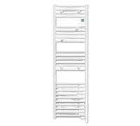 Atlantic Sèche-serviettes électrique soufflant connecté DORIS NEO 1300 W Blanc brillant Étroit