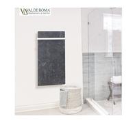 Sèche-serviette à inertie TACTILO Vertical Natura Noir 1000W - Valderoma NN10BLA