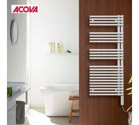 Sèche-serviette ACOVA CALA Asymétrique droite IHC 750W blanc TLNSR075050ECZF