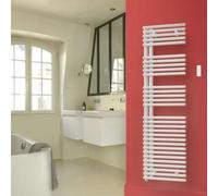 Sèche-serviette ACOVA CALA asymétrique gauche électrique 600W Largeur 40cm IHD TLNSL060040EDAF