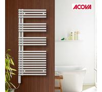 Sèche-serviette ACOVA CALA Asymétrique gauche IHC 500W blanc TLNSL050050ECZF