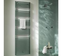 Radiateur sèche-serviettes CALA - chauffage central - LN - Chauffage central - LN -Puissance: 378W - H 721 mm - L 496 mm - Blanc