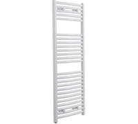 Sèche-serviette eau chaude Capitole 2 - acier - cintré - blanc H960 L500 - 419w