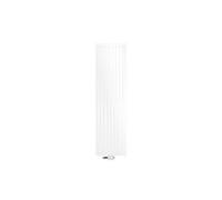 Sèche-serviette ECD Germany Stella Design - 1123W - 480x1800 mm - Blanc - Acier