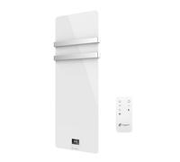 Sèche-Serviette Electrique en Verre mural Omiros Sannover 850 W Blanc