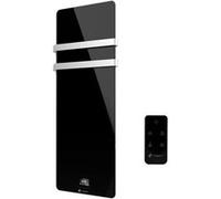 Sèche-Serviette Electrique en Verre mural Omiros Sannover 850 W Noir