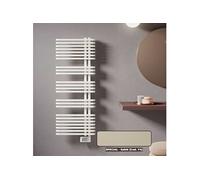 Sèche-serviette électrique JAZZ S 1000W sable collecteurs à droite 182x60cm acier