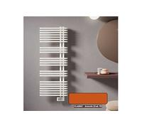 Sèche-serviette électrique JAZZ S 400W orange collecteurs à gauche 88x50cm acier