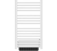 Sèche-serviette électrique sans fluide avec soufflerie 500W+1000W H.100,5xL54cm HESTIA blanc