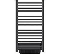 Sèche-serviette électrique sans fluide avec soufflerie 500W+1000W H.100,5xL54cm HESTIA noir