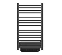 Sèche-serviette électrique sans fluide avec soufflerie 500W+1000W H.100,5xL54cm HESTIA noir