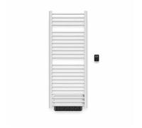 Sèche-serviette électrique sans fluide avec soufflerie - BESTHERM - HESTIA 750 + 1000W - blanc
