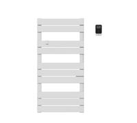 Sèche-serviette électrique sans fluide 500W H.101xL50cm Bestherm ANIS blanc [#ffffff]