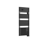 Radiateur sèche-serviettes électrique ASAMA CONNECTÉ II 1750W Anthracite - soufflant