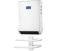 SECHE SERVIETTE MURAL ELECTRIQUE SOUFFLANT ECRAN LCD VENTILATEUR SALLE DE BAIN