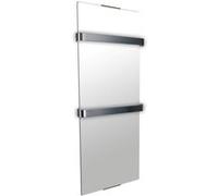 Sèche-serviette rayonnant 900w miroir Chemin'arte 112 blanc G
