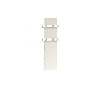 Sèche-serviette rayonnant SLIM 2.0 Blanc Quartz 500W - Valderoma 17500TL