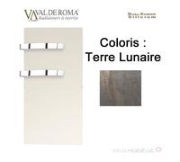 Sèche-serviette rayonnant SLIM 2.0 Terre Lunaire 800W - Valderoma 16800TL