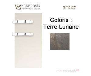 Sèche-serviette rayonnant SLIM 2.0 Terre Lunaire 800W - Valderoma 16800TL