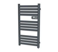 Sèche-serviette sec lames plates Anthracite - 500W