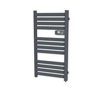 Sèche-serviette sec lames plates Anthracite - 500W