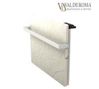 Sèche-serviettes à inertie TACTILO Carré BLANC QUARTZ 800W - Valderoma BZ08BSA