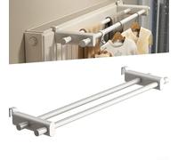 Sèche-serviettes à suspendre pour radiateur de 50 cm, support amovible, crochet de séchage pour radiateur chauffant de 0,3 m à 2 m