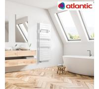 Sèche-serviettes ADELIS Mixte 2000W Blanc Brillant - Atlantic 861958