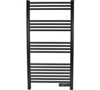 Sèche-serviettes avec minuterie 500W PURLINE NTW-11B Noir Noir G