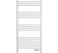 Sèche-serviettes avec minuterie 500W PURLINE NTW-11W Blanc Noir G