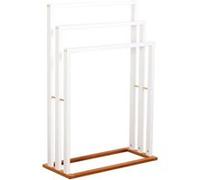 Sèche serviettes blanc et bambou 5Five Blanc G