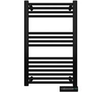 Cecotec Radiateur Sèche-serviettes Électrique Basse Consommation ReadyWarm 9100 Smart Towel Noir 500 W, Affichage LED, Commande Tactile, Minuterie, 3 Modes de Fonctionnement, 2 Systèmes de Sécurité