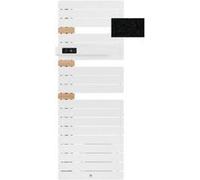 Radiateur électrique sèche-serviettes Allure 3 virtuose Mât à droite avec soufflerie 1750W Noir carbone/chêne - THERMOR - 483120