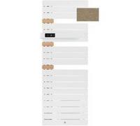Radiateur électrique sèche-serviettes Allure 3 virtuose Mât à gauche avec soufflerie 1750W - Brun sable/chêne - THERMOR - 483098