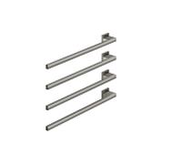 sèche-serviettes Dornbracht , 4 voies 83304980-19 SPÉCIFIQUE À LA SÉRIE Montage mural, saillie à gauche, sans élément de commande, Chrome foncé