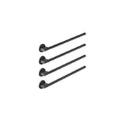 sèche-serviettes Dornbracht , 4 voies 83314979-33 SPÉCIFIQUE À LA SÉRIE Montage mural, noir mat