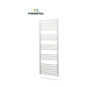 Sèche serviettes eau chaude BANGA cintré 1183W Blanc - FINIMETAL BCN3675C